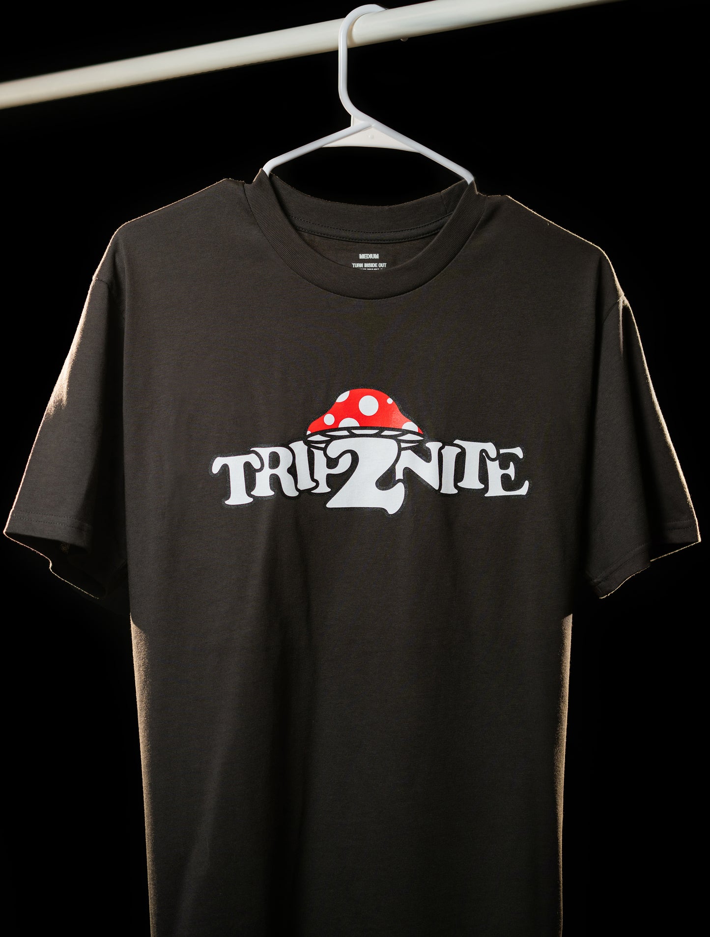 Trip2nite Mush Tee - Coal
