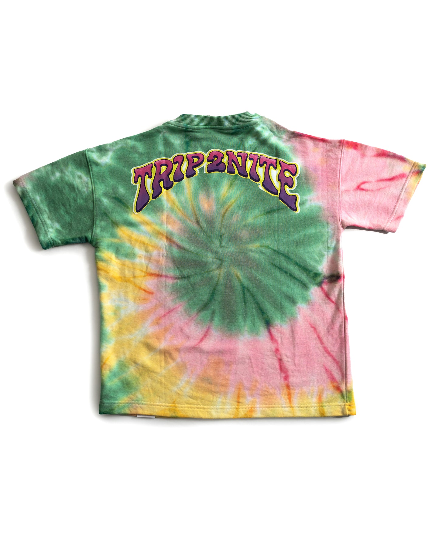Hand Dyed French Terry Tee Shirt ( Far Out)